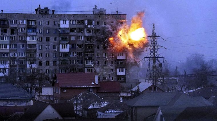 Los ataques rusos son muy intensos en Ucrania. Foto: GeorgiaToday.
