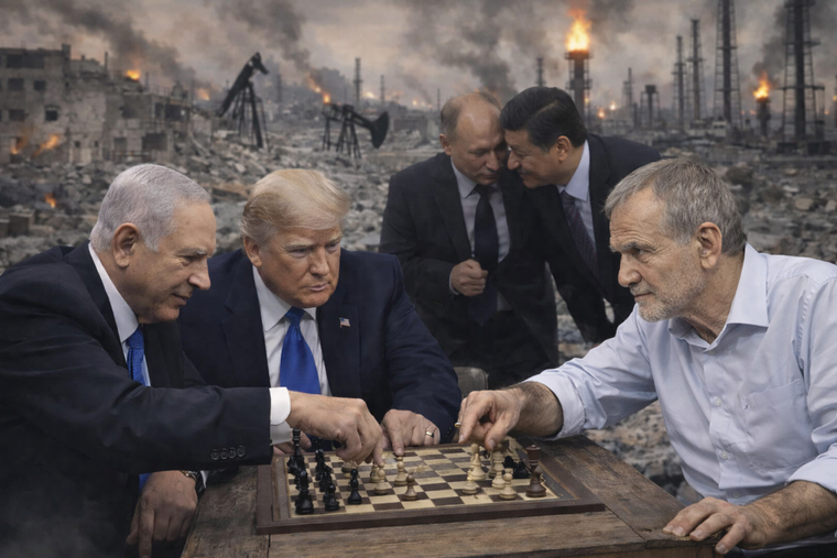 Se eleva la tensión del tablero de ajedrez global y los ojos del mundo se posan en Medio Oriente.