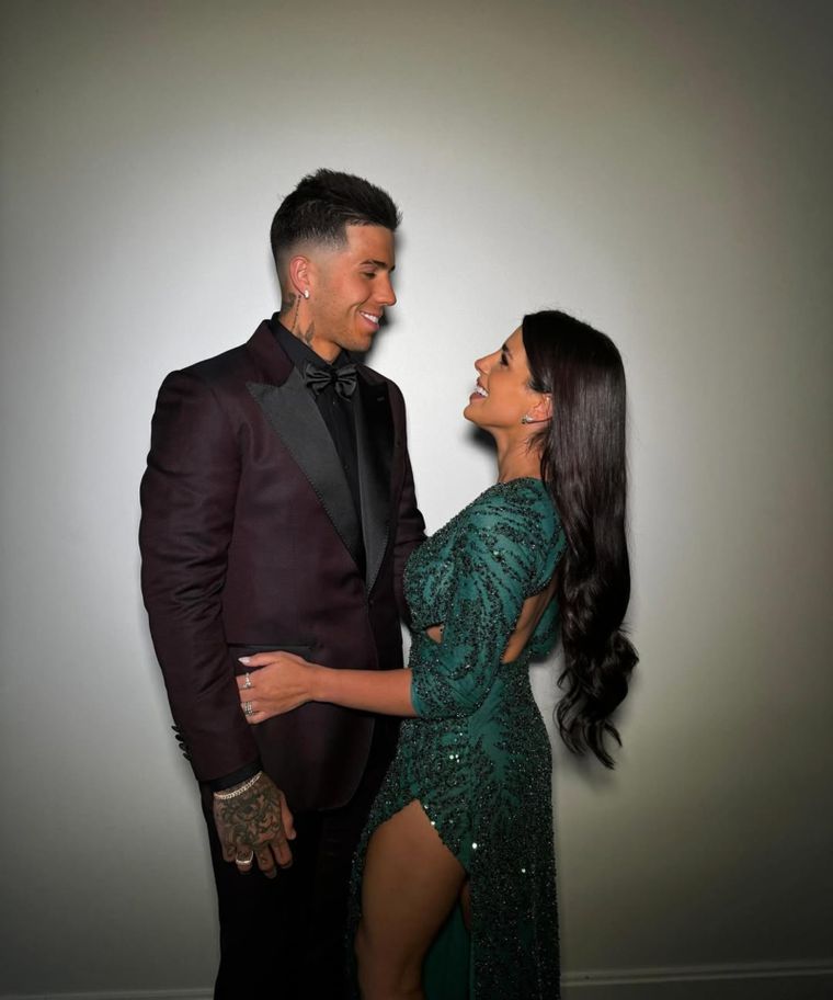 Enzo Fernández y Valentina Cervantes, otra vez juntos Foto: Instagram @valucervantes.