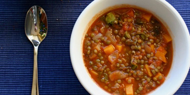 Lentejas con chorizo Foto: ph: bodega garzon