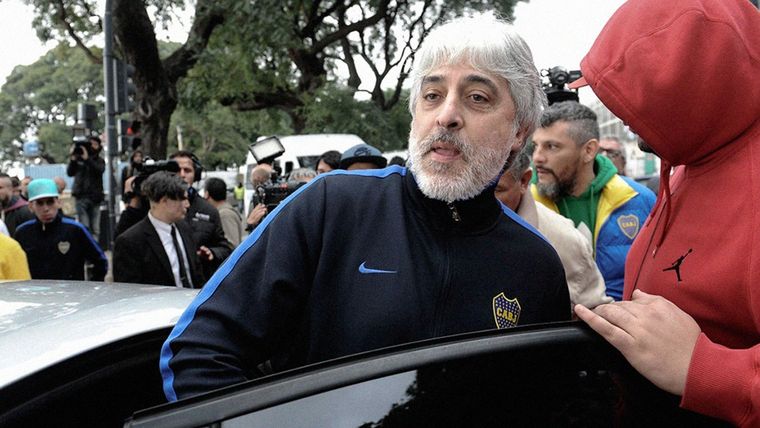 Rafa Di Zeo, líder de La Doce Foto: Télam