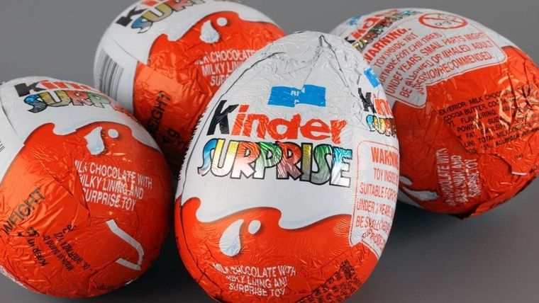 Los famosos huevos Kinder llegan al mundo. Foto: Sport.es