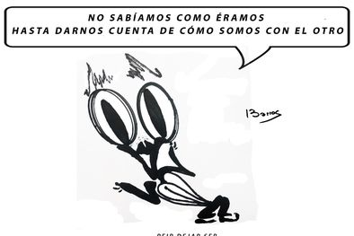 MDZol | Creer en el camino, lo abre. Foto: Ilustración: Juan Barros.