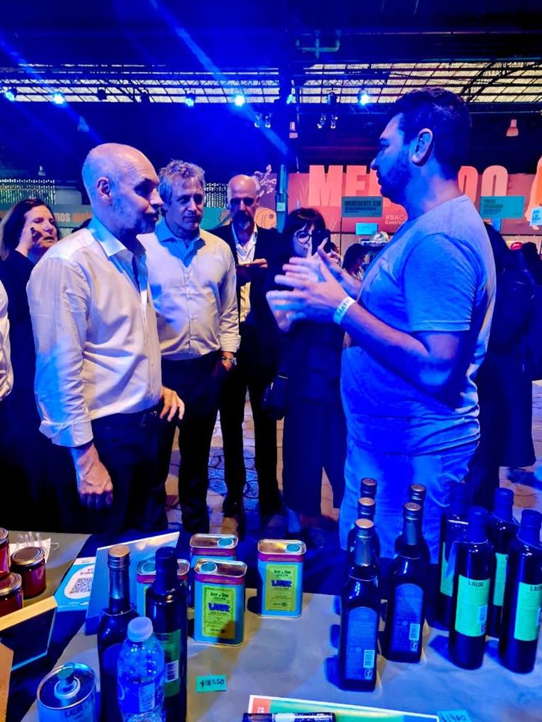 Horacio Rodríguez Larreta y Gabriel Guardia en MAPPA.