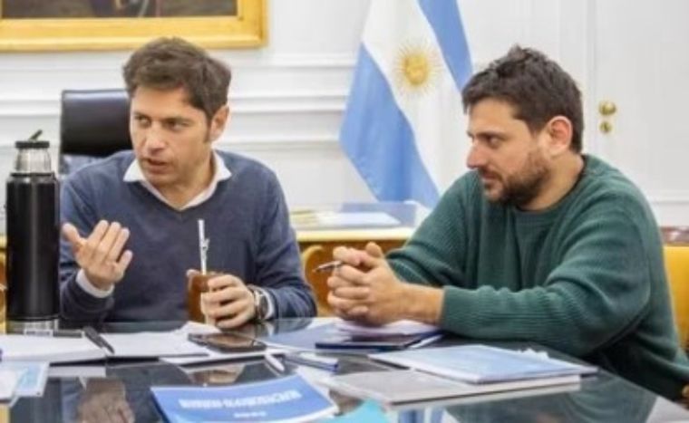Axel Kicillof mantuvo un encuentro con Juan Grabois y dirigentes de Patria Grande