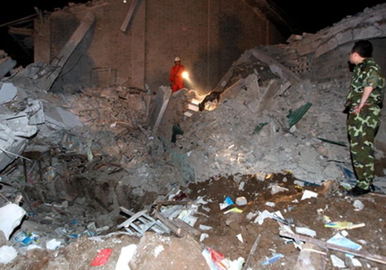 Las consecuencias del sismo en China fueron terribles. Foto: NA