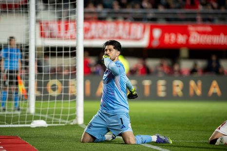 Un campeón del mundo con Brasil elogió el gran presente de Agustín Rossi y pidió que sea convocado por Scaloni en la Selección argentina. Foto: @Libertadores Un campeón del mundo con Brasil elogió el gran presente de Agustín Rossi y pidió que sea convocado por Scaloni en la Selección argentina. Foto: @Libertadores