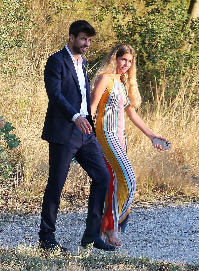 La inesperada reacción de la novia de Piqué, tras el lanzamiento del tema de Shakira Gerard Piqué y Clara Chía Martí Foto: Archivo
