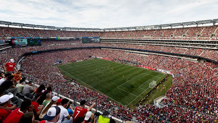 El MetLife Stadium de New Jersey será el escenario de Argentina-Chile. Además albergará la final del Mundial 2026. Foto: gentileza Conmebol