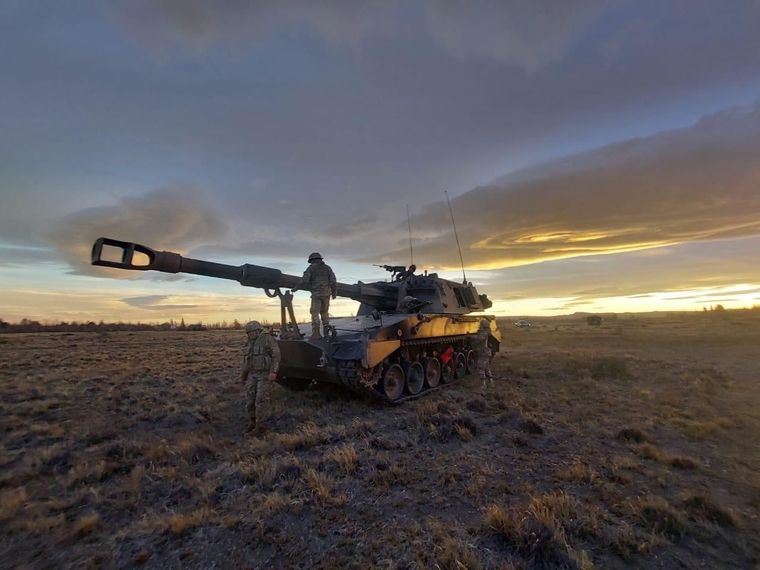 La movilización para estas maniobras comenzó a mediados de setiembre Foto: Argentina.gob.ar