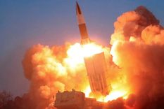 Corea del Norte lanzó dos nuevos misiles balísticos de corto alcance hacia el mar de Japón Foto: DW