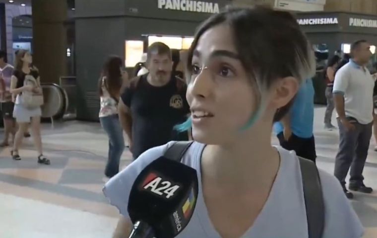 Tatiana Fernández Martí fue denunciada por instigación al delito Foto: Captura de pantalla