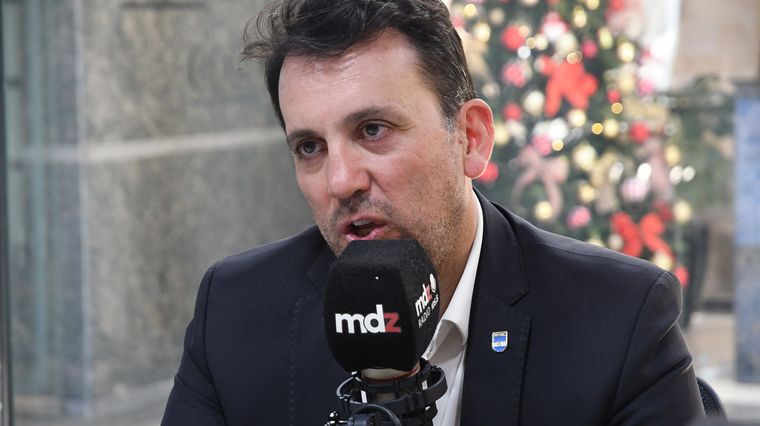 El ministro de Educación, Cultura, Infancias y Dirección General de Escuelas, Tadeo García Zalazar El ministro de Educación, Cultura, Infancias y Dirección General de Escuelas, Tadeo García Zalazar