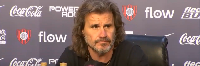 Insúa habló después de que San Lorenzo perdiera en Paraná.