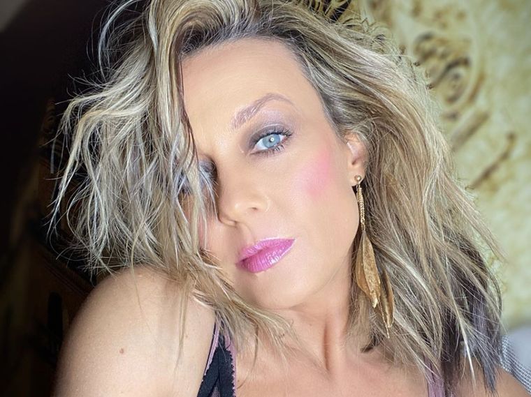 En blanco y negro: a sus 47 años Fey paralizó las redes Foto: Archivo