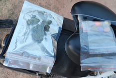 Los estupefacientes hallados Foto: Gentileza Los estupefacientes hallados Foto: Gentileza