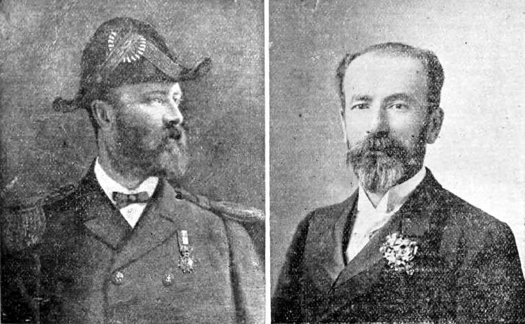 Los hermanos Juan y Mateo Clark. Los hermanos Juan y Mateo Clark.