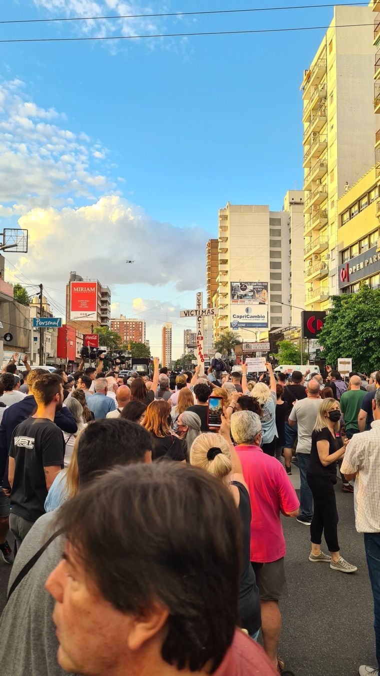 Hubo desmanes durante la marcha