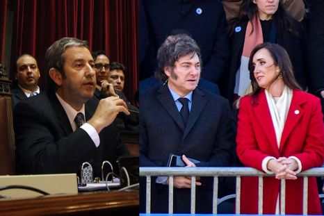 Julio Cobos habló sobre la interna entre Javier Milei y Victoria Villarruel. Julio Cobos habló sobre la interna entre Javier Milei y Victoria Villarruel.