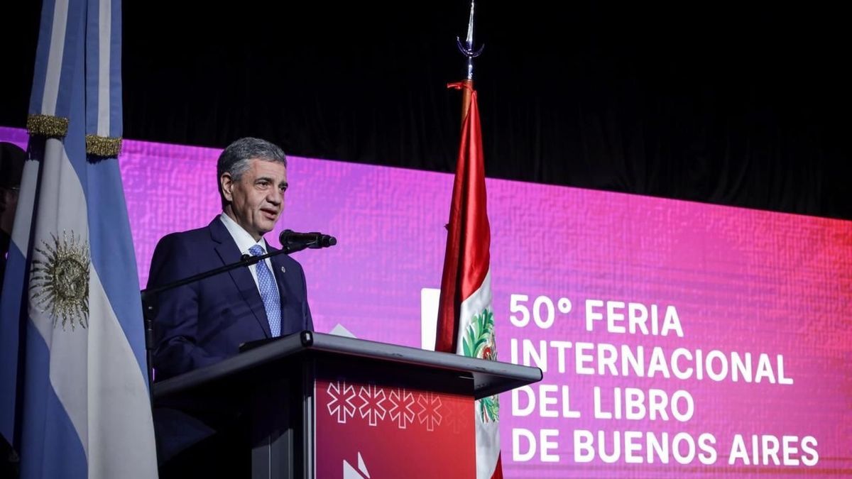 Jorge Macri inauguró la 50° Feria Internacional del Libro y defendió la inversión en cultura