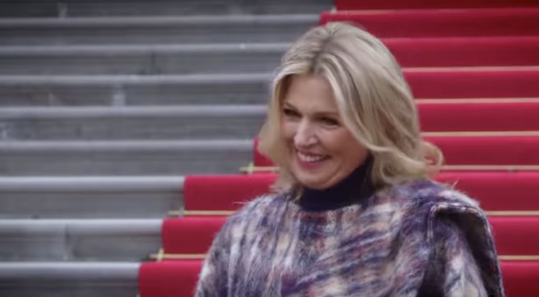 Máxima y un video que se viraliza en redes.