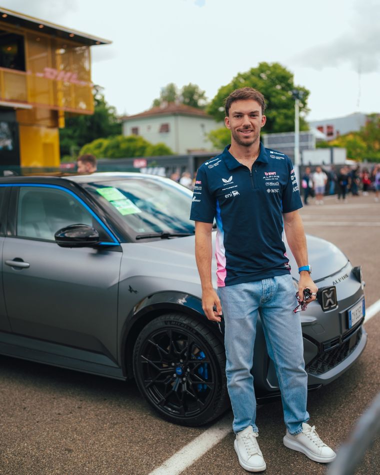 Gasly y su análisis del GP de Imola. Foto: @Alpine F1Team