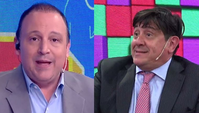 Se agarraron en el corte. Foto: Capturas de pantalla/ América TV/ Youtube: Diego Suárez Mazzea.