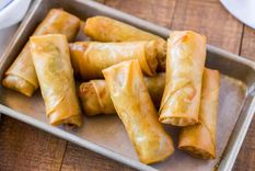 estilo japones: exquisitos rollitos spring rolls ¡muy saludable y super sencillo!