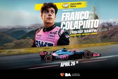 Franco Colapinto en Buenos Aires: el show run de Fórmula 1 llega a Palermo Franco Colapinto en Buenos Aires: el show run de Fórmula 1 llega a Palermo