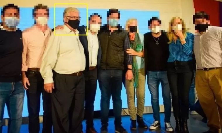 El correntino Sixto Yacaré Fernández, otro dirigente político detenido por abuso sexual de menores. Foto: Redes