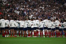 Se terminó la polémica de los himnos en el Mundial de Rugby Francia 2023 Foto: EFE Se terminó la polémica de los himnos en el Mundial de Rugby Francia 2023 Foto: EFE
