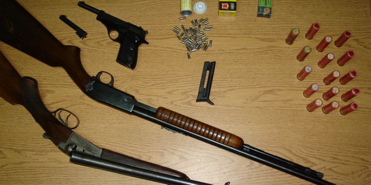 Las armas en el hogar: peligro de muerte.