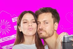 Gimena Accardi y Andrés Gil. Créditos: Instagram / enotraspalabrasteatro