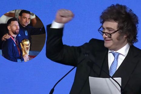 De cara a las elecciones 2027, las consultoras analizan cómo podría influir en la imagen de Javier Milei el resultado de la Selección argentina en el Mundial 2026. De cara a las elecciones 2027, las consultoras analizan cómo podría influir en la imagen de Javier Milei el resultado de la Selección argentina en el Mundial 2026.