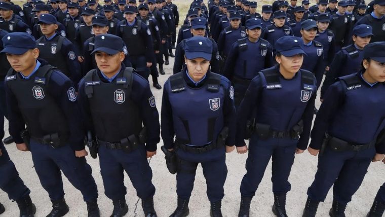La Policía de Mendoza convocó a un paro para exigir un salario digno Foto: Prensa Gobierno de Mendoza