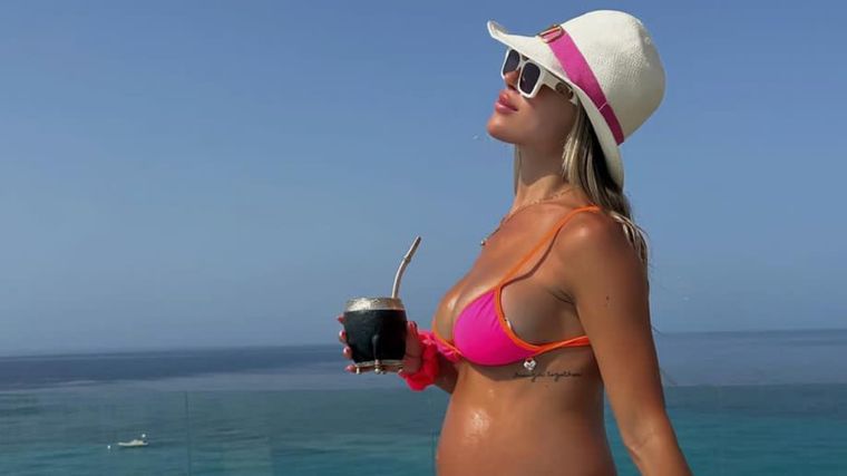 Agustina Gandolfo Sus actividades diarias Foto: Fuente: Imagen @agus.gandolfo