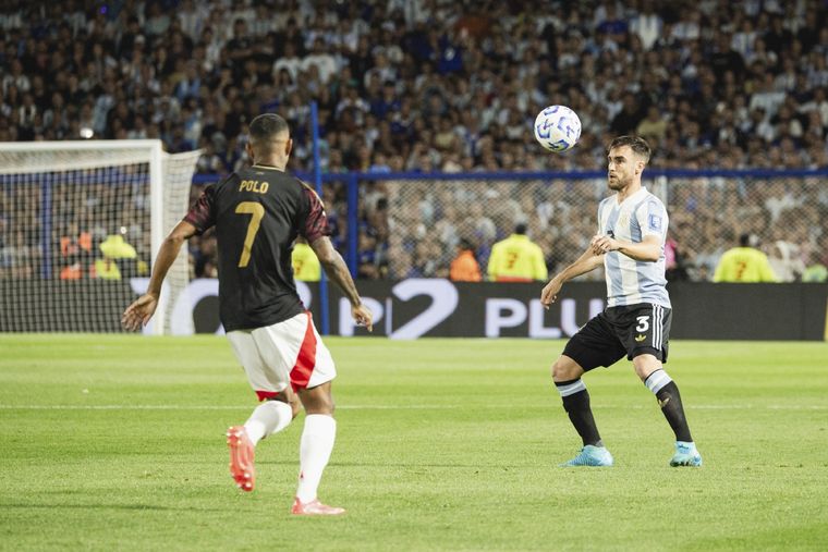 Tagliafico se quedó con una sensación agridulce luego del partido. Foto: @Argentina