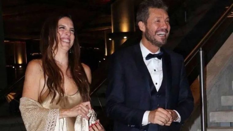 Marcelo Tinelli y Paula Robles Foto: Instagram