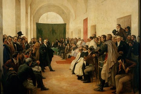 El Cabildo Abierto de Mayo de 1810 formó el Primer Gobierno Patrio, pero Argentina tardó otros seis años en conseguir su Independencia.