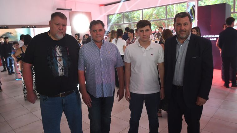 Martín Bertona, Víctor Sánchez Potenzón, Mateo Kristich y Flavio Kristich. Martín Bertona, Víctor Sánchez Potenzón, Mateo Kristich y Flavio Kristich.