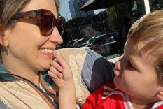 Marcela Kloosterboer contó qué hace cuando su hijo de cuatro años pide comer carne La actriz es vegetariana y cada vez que puede busca concientizar Foto: @m.klooster