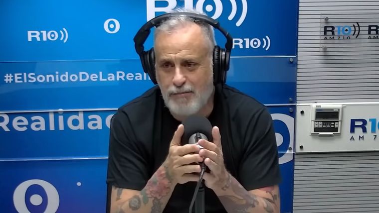 Jorge se despide tras cinco años. Foto: captura de video YouTube / Radio 10.&nbsp;