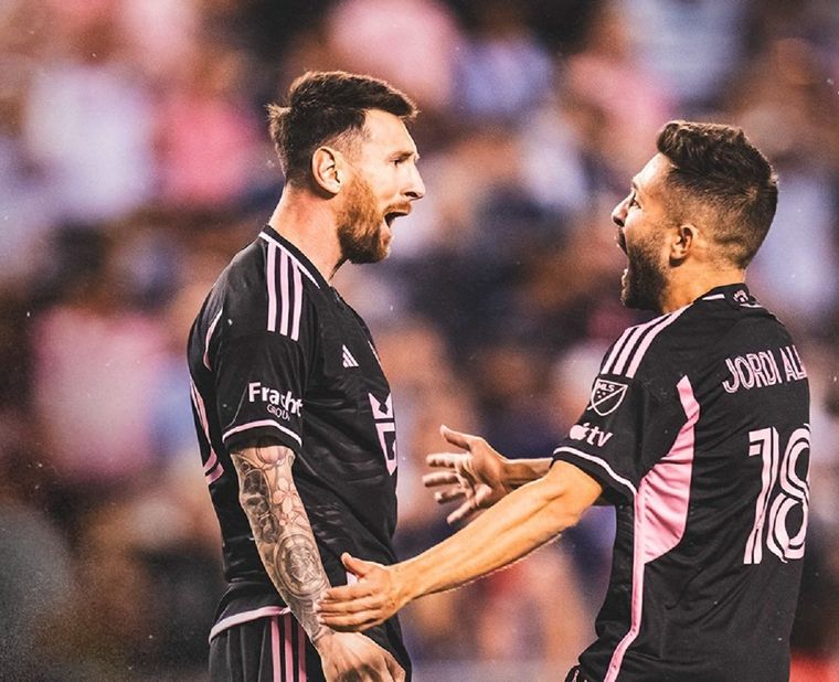 La Pulga anotó el segundo de su equipo. Foto: Inter Miami