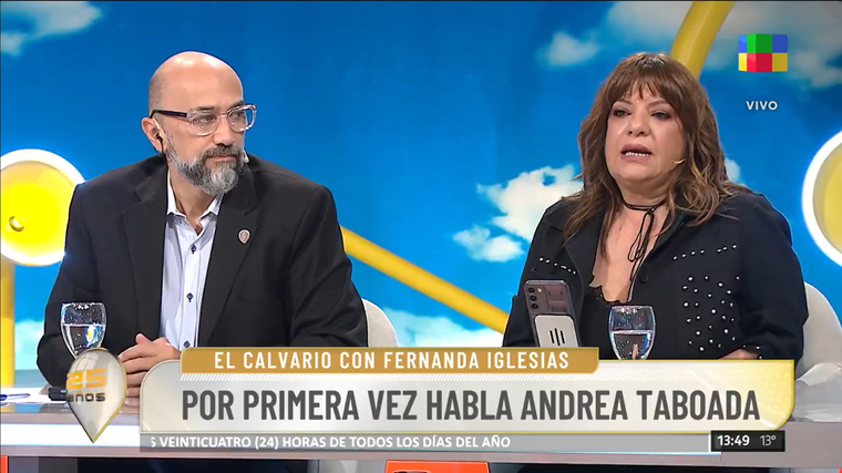 Andrea Taboada reveló el calvario que sufrió trabajando con Andrea Taboada. Foto: captura de video/ América TV. Andrea Taboada reveló el calvario que sufrió trabajando con Andrea Taboada. Foto: captura de video/ América TV.