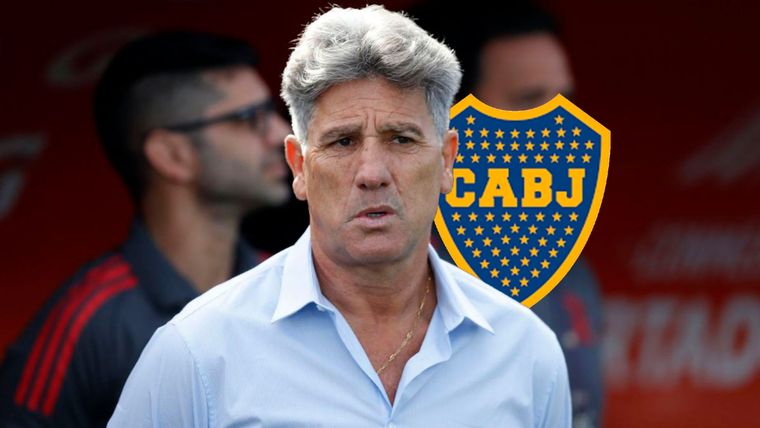 Renato Gaúcho habló sobre la posibilidad de ser el nuevo DT de Boca.