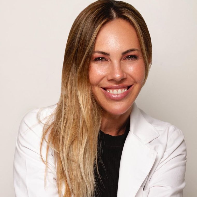 La médica estética Romina Neira. La médica estética Romina Neira.