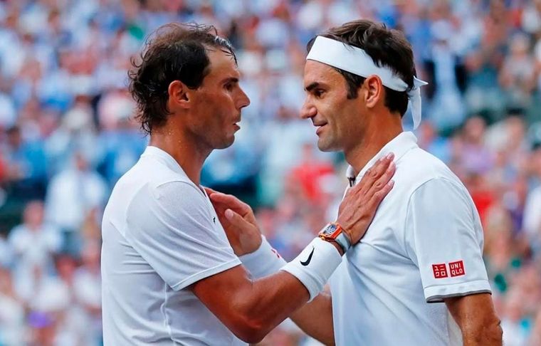 Nadal despidió del tenis a Federer con una carta emotiva. (foto: @rafaelnadal).
