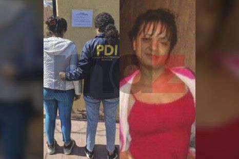 La ladrona serial tras ser recapturada este martes en una villa de Guaymallén. La ladrona serial tras ser recapturada este martes en una villa de Guaymallén.