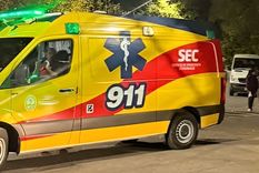Tras el ataque a puñaladas, la víctima fue trasladada a un nosocomio en ambulancia. (Foto ilustrativa)