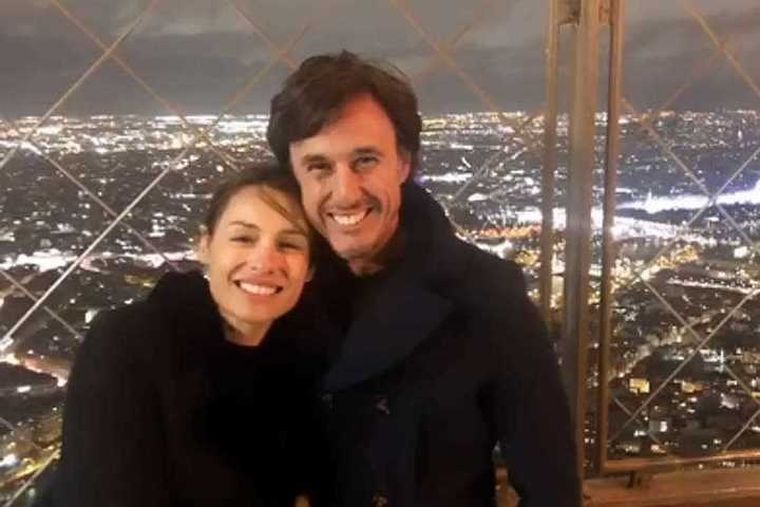 Pampita y Roberto García Moritán